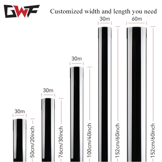 Sun Control Heat Insulation IRR99% Car Window Tint Film High Clear Nano Ceramic Polarized Car Window Solar Tint Film
