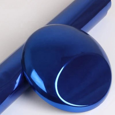 Automotive China Manufacturer High Gloss Mirror Chrome Car Body Vinyl Wrap Silver Chrome Film