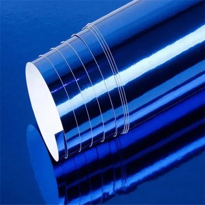 Automotive China Manufacturer High Gloss Mirror Chrome Car Body Vinyl Wrap Silver Chrome Film