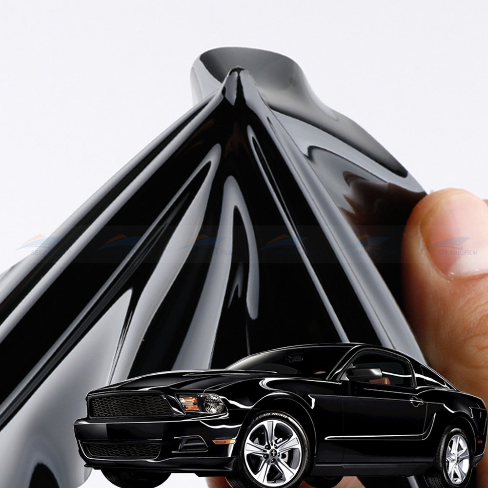 TPU Glossy Black Paint Protection Film 7.5mil Tpu Ppf Super textured Heat Self Healing 6-10 Years Car Body Wrap PPF Protection