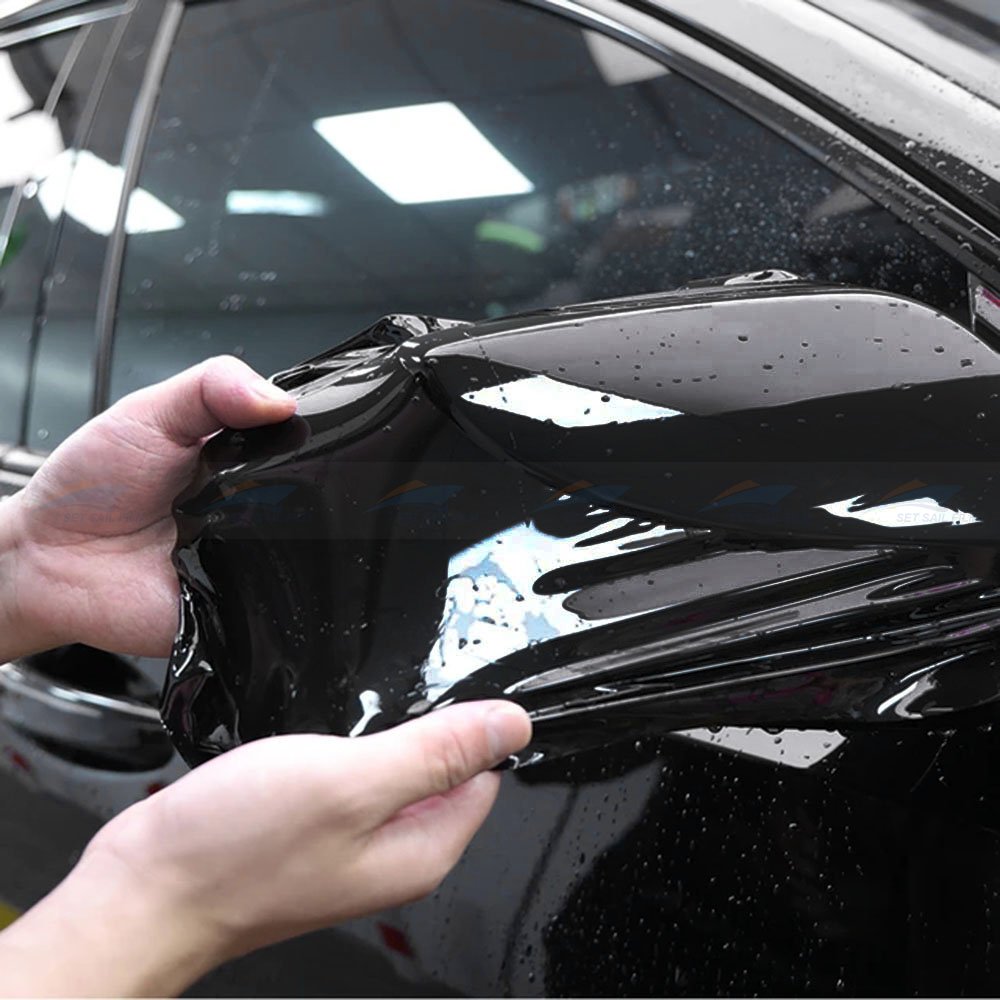 TPU Glossy Black Paint Protection Film 7.5mil Tpu Ppf Super textured Heat Self Healing 6-10 Years Car Body Wrap PPF Protection