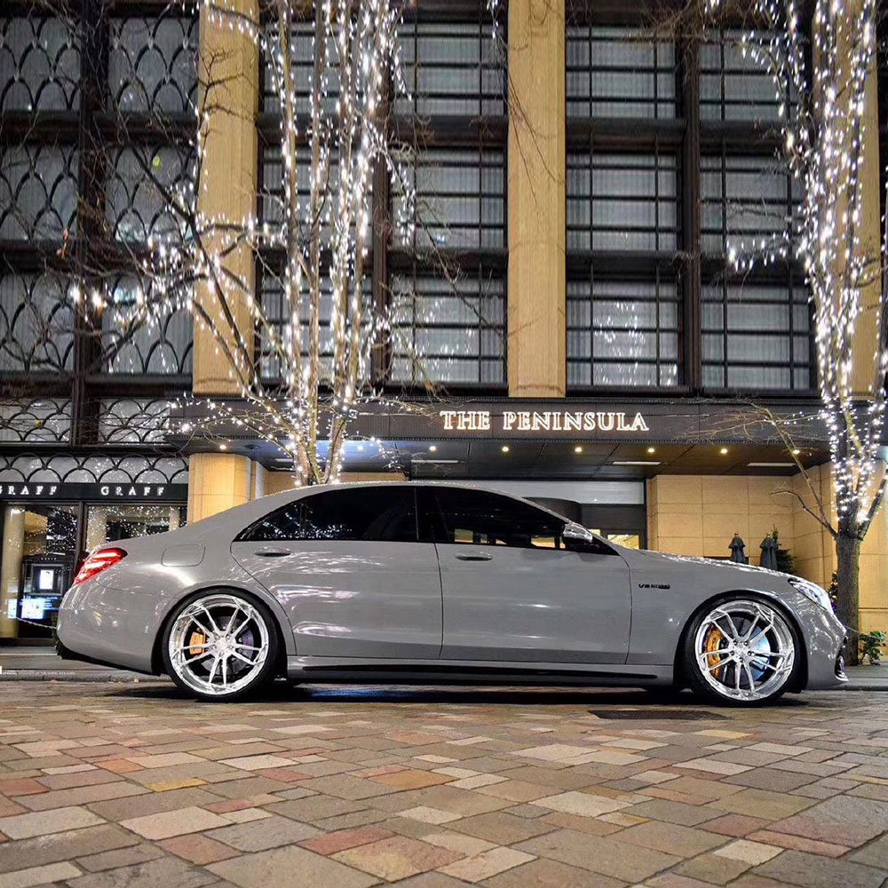 TSAUTOP Air Channel Super Gloss Crystal Nardo Grey PPF Film Vinyl Vehicle Decals