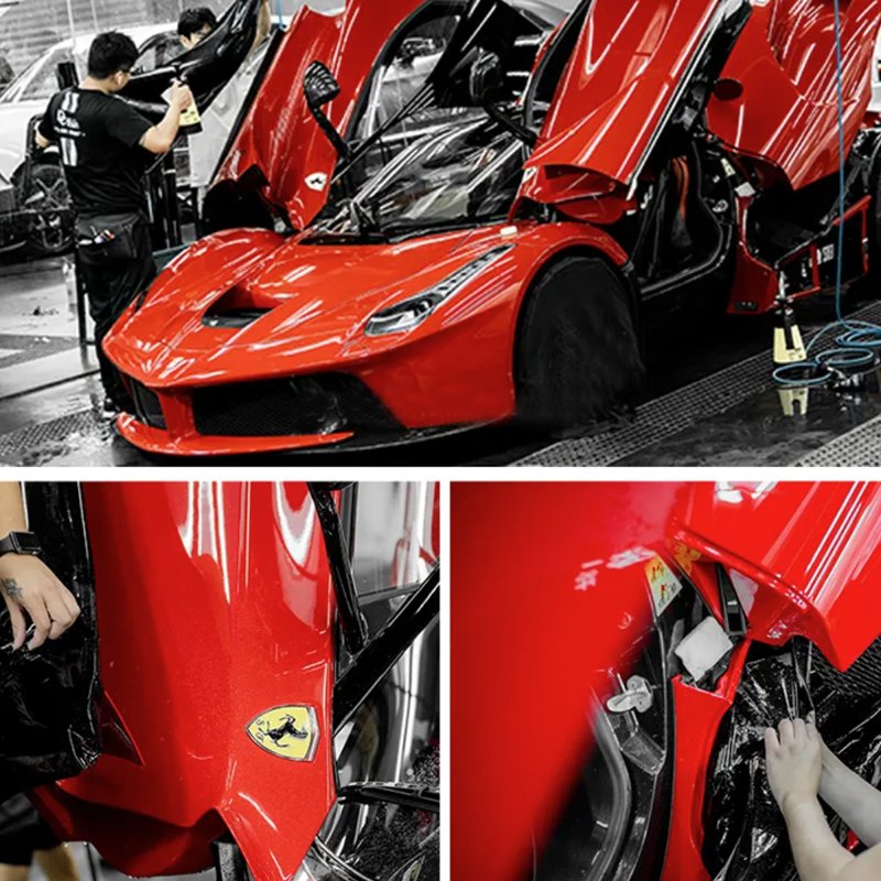 Seeho Top Quality 60"x50' Car Body Protection Self-healing Anti-scratch Car Color TPU Car PPF Coating Film