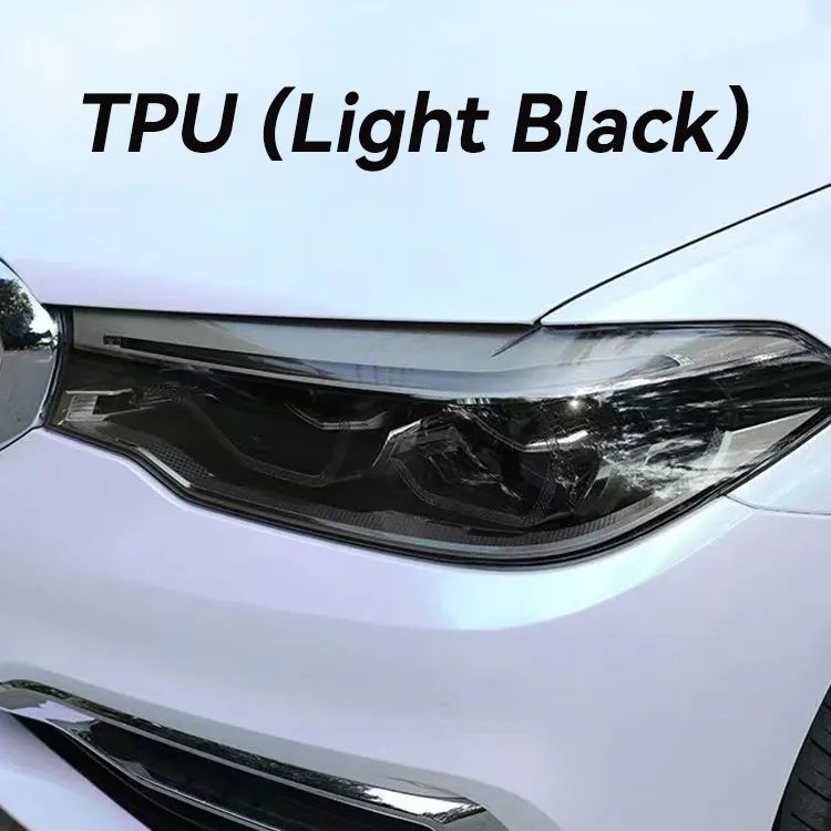 TPU car headlight film PPF for lamp protection taillight protection film anti yellowing tint film
