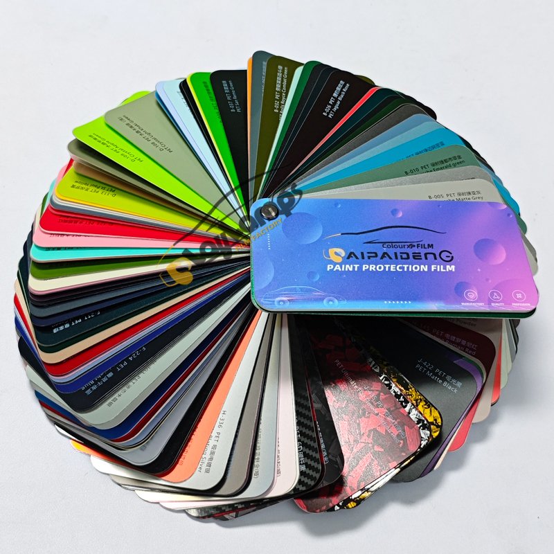 Air Bubble Free Premium PET Color Wrapping Film Car Foil Auto Wrap Vinyl Roll