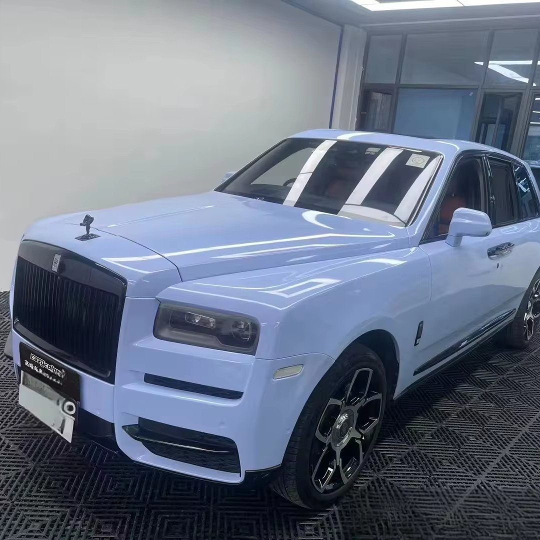 Crystal Mist Blue PET Vinyl Car Wrapping Self-Healing Anti-Scratch PPF Paint Protection Film for Body CAR Color PPF