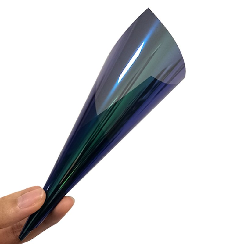 black chameleon car stickers VLT 20% strong thermal insulation and HD field of view dazzling window car Films