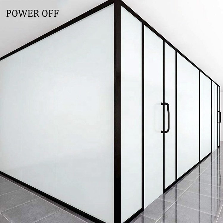 Sunrooms Smart Switchable Tempered Glass Window ,Transformers Control Smart Glass Film