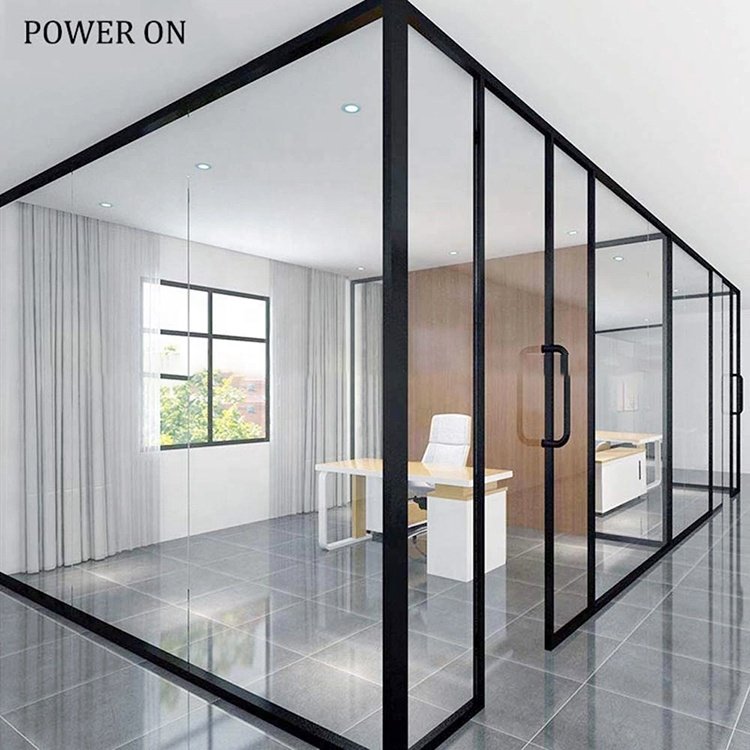 Sunrooms Smart Switchable Tempered Glass Window ,Transformers Control Smart Glass Film