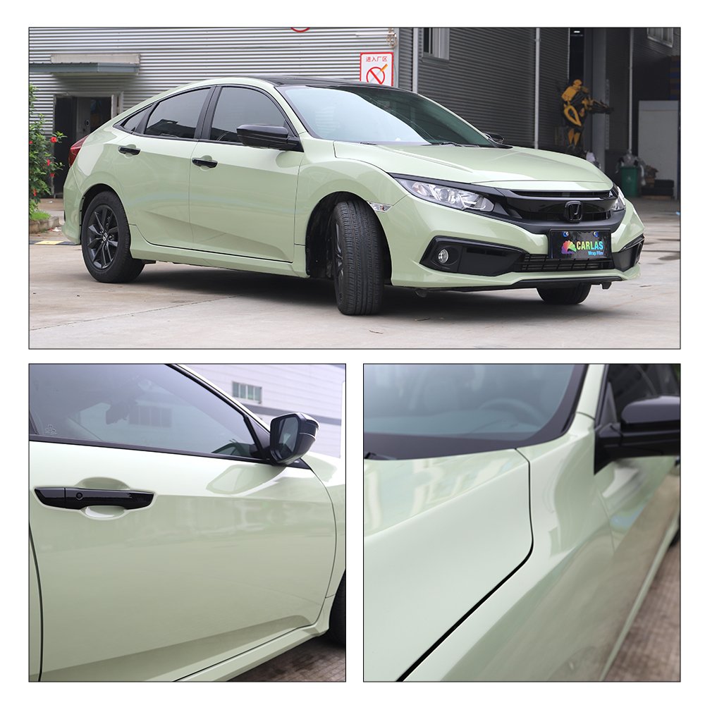 Carlas Crystal Glossy Color Car Sticker Color TPU PPF Wrapping Car Film TPU Paint Protection Film