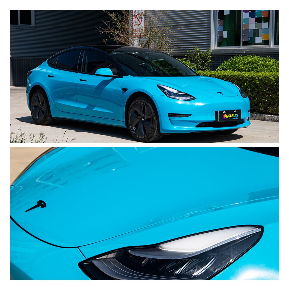 Carlas Crystal Glossy Color Car Sticker Color TPU PPF Wrapping Car Film TPU Paint Protection Film