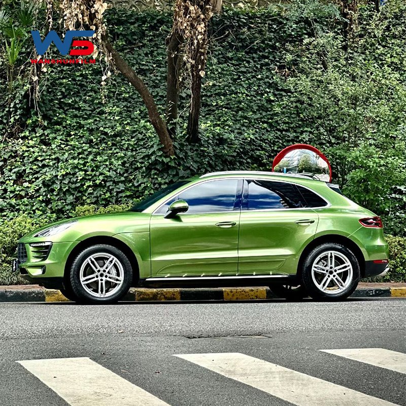 PPF Source Factory High Quality TPU Mamba Green Car Wrapping Film Color Changing Paint Protection Self Healing Tinting Vinyl