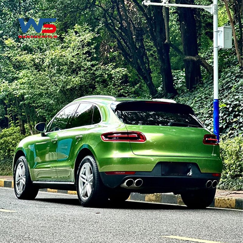 PPF Source Factory High Quality TPU Mamba Green Car Wrapping Film Color Changing Paint Protection Self Healing Tinting Vinyl
