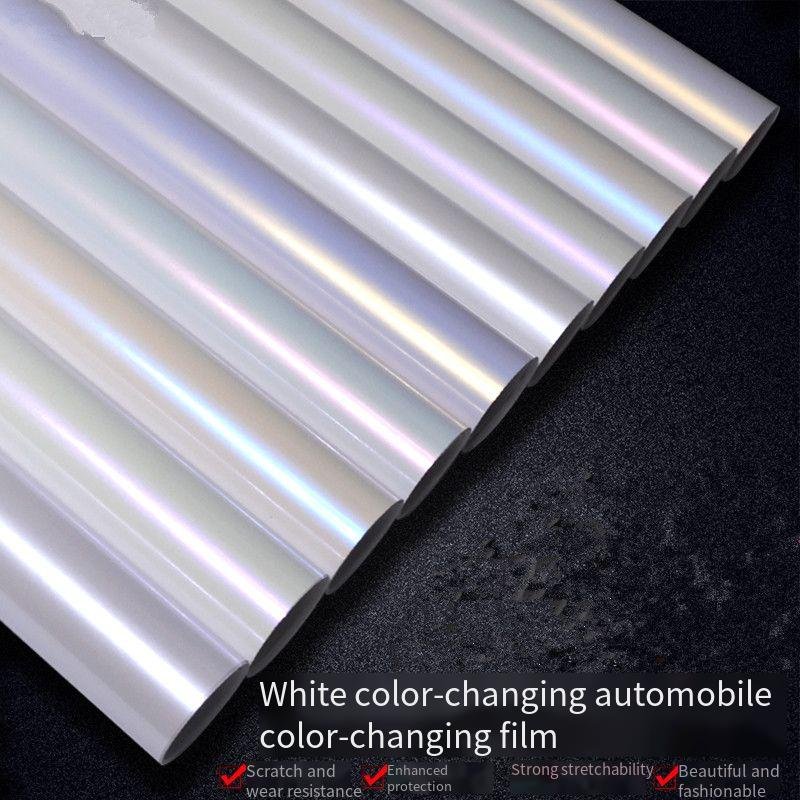 Matte White Color Change Vinyl Car Film Car used Wraps Decor super gloss car wrap films PVC Vinyl Wrapping matte Metallic