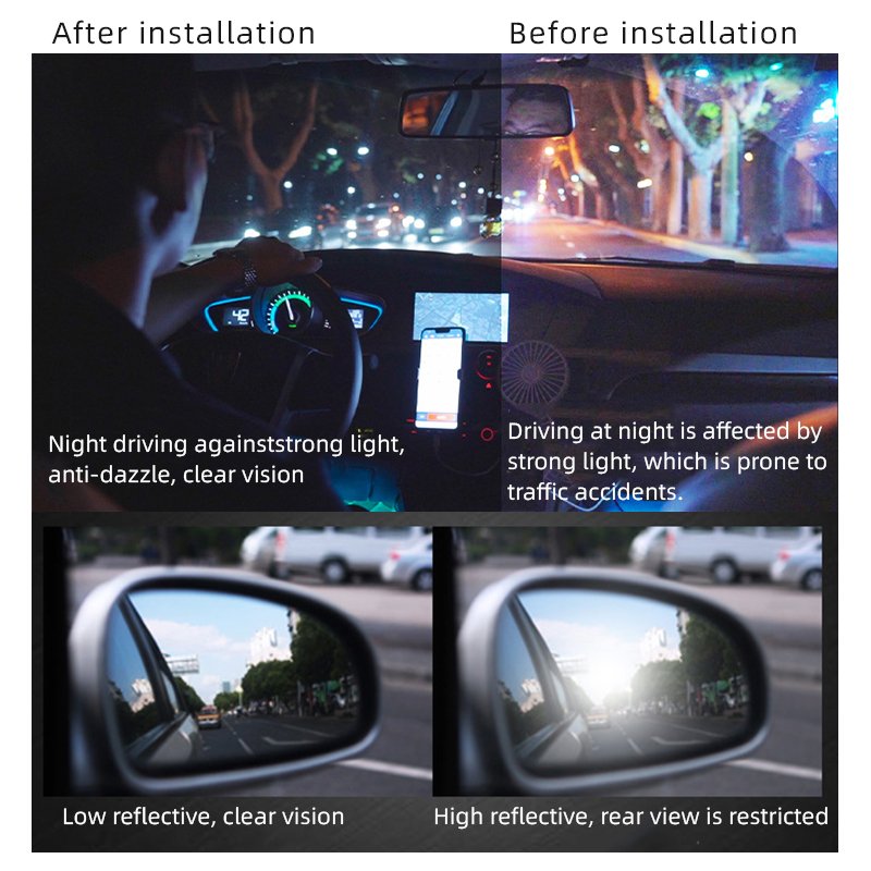 Super Black 1% VLT High Heat Insulation Nano Ceramic Car Solar Window Tint High Definition Black Side Windshield Film