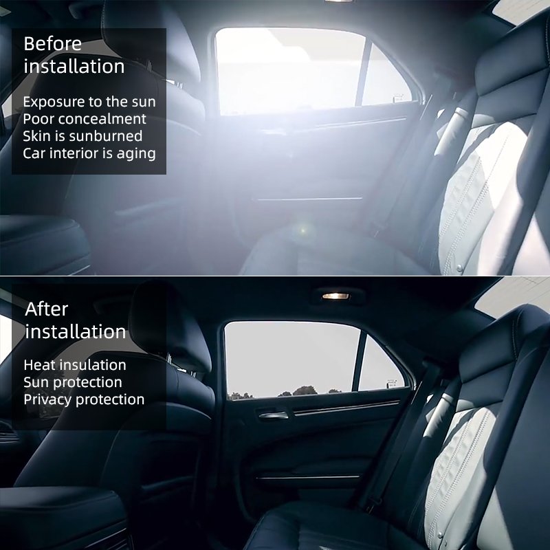 Super Black 1% VLT High Heat Insulation Nano Ceramic Car Solar Window Tint High Definition Black Side Windshield Film