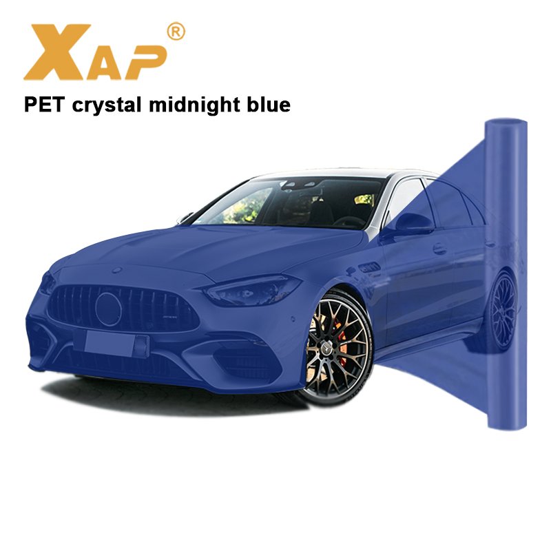 PET crystal midnight blue Vinyl Wrap Supplies 1.52x18m crystal midnight blue Wrap Car Exterior Film Vinyl Car Wrap
