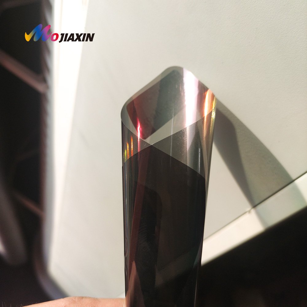 Rose Red Sunset Red 1.52*30M Nano Ceramic Solar Car Window Film Tint VLT 70% Self Healing Windscreen Protection Anti Scratch PET