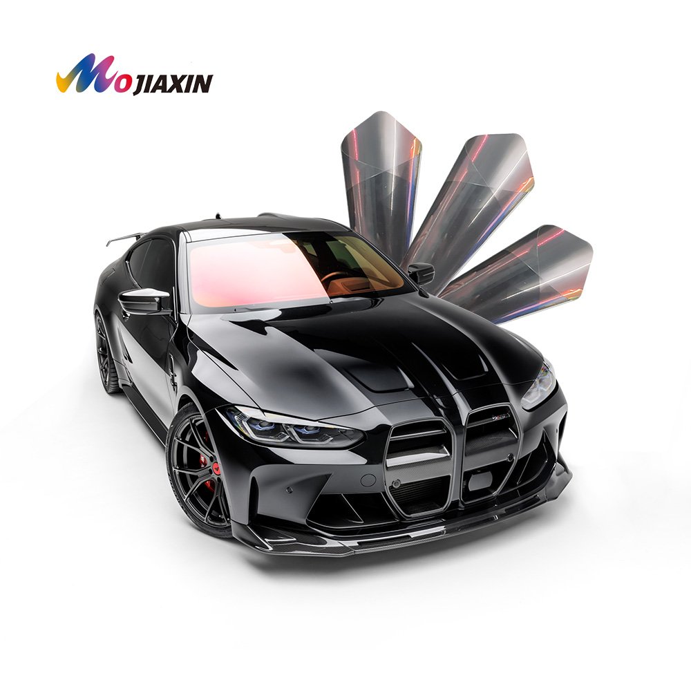 Rose Red Sunset Red 1.52*30M Nano Ceramic Solar Car Window Film Tint VLT 70% Self Healing Windscreen Protection Anti Scratch PET