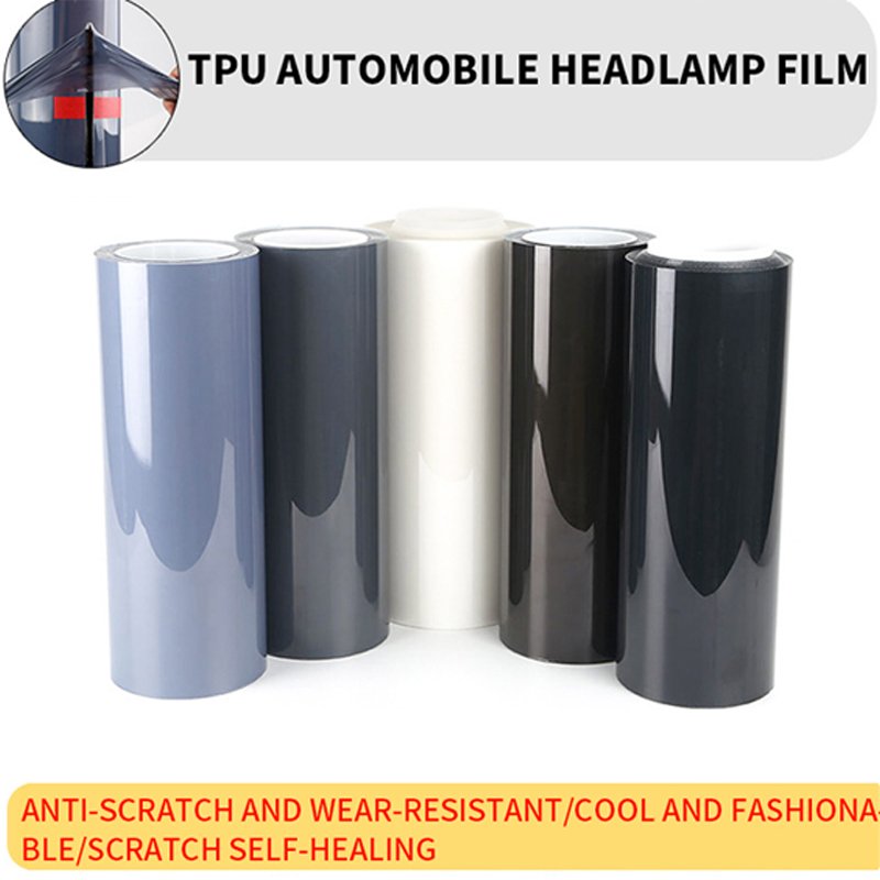 TPU Headlight Automobile Tail Light Led Lamp Removable Protection Film Car Wrap Headlight Film