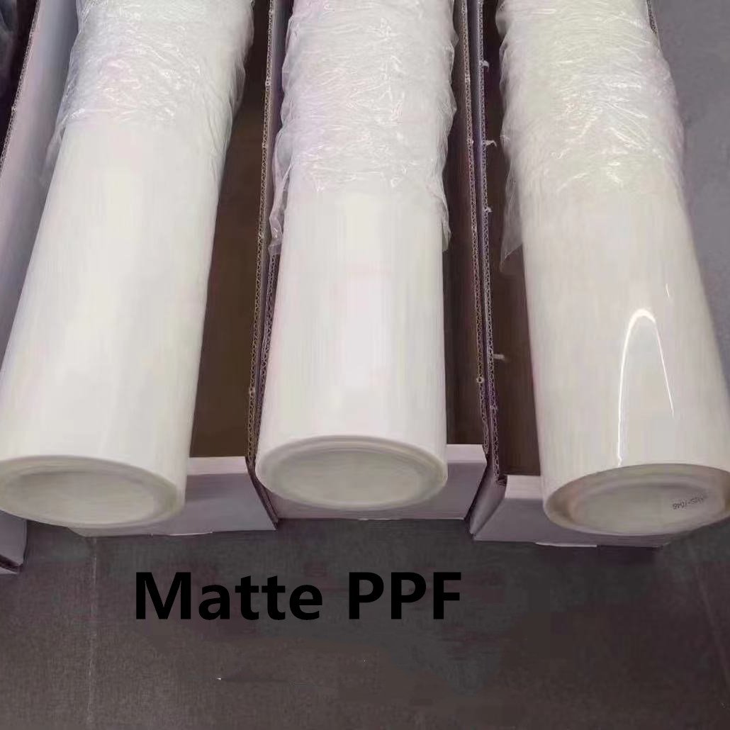 1.52*15M Matte Black &Clear Car Body Vinyl Nano Coating Anti Scratch Non Yellowing TPH PPF Paint Protection Film Matte For Cars
