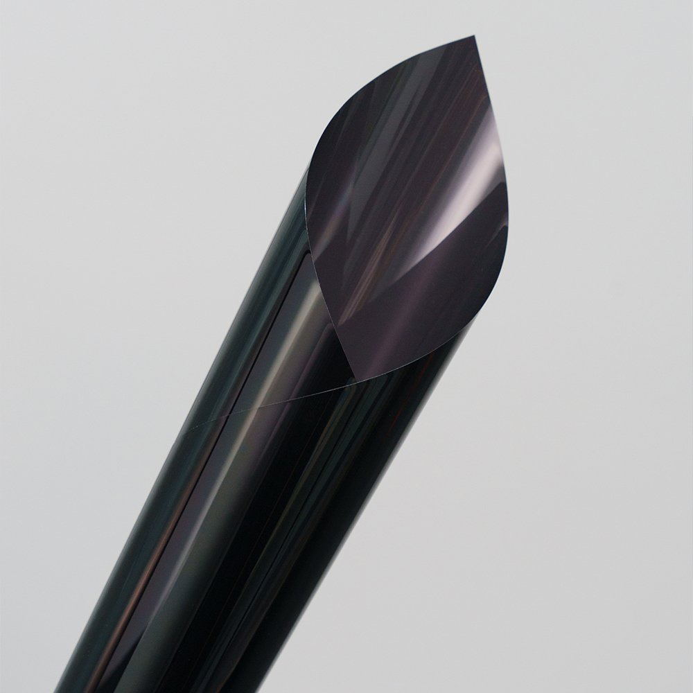 1PLY window tinting dyed film black color for car in storage