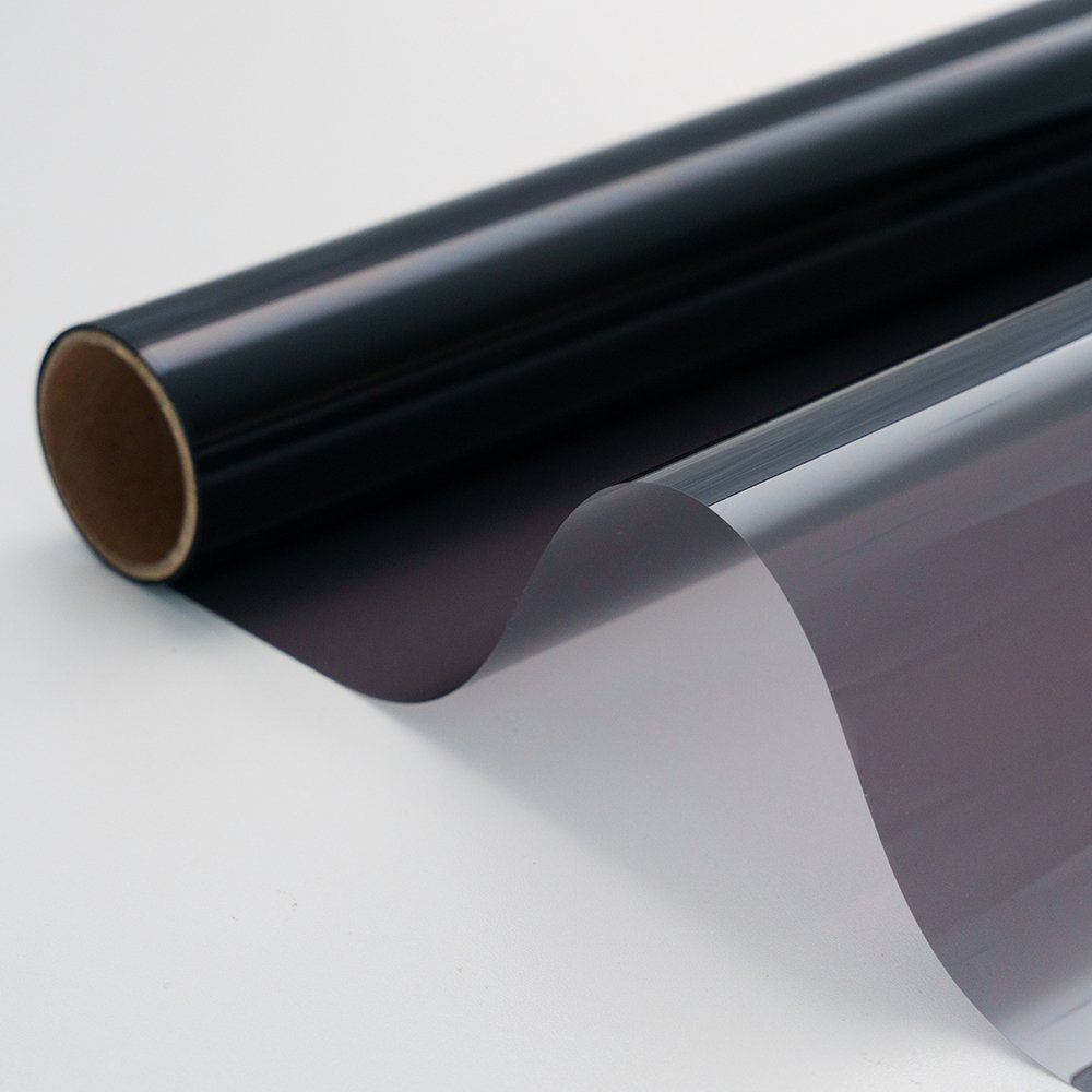1PLY window tinting dyed film black color for car in storage