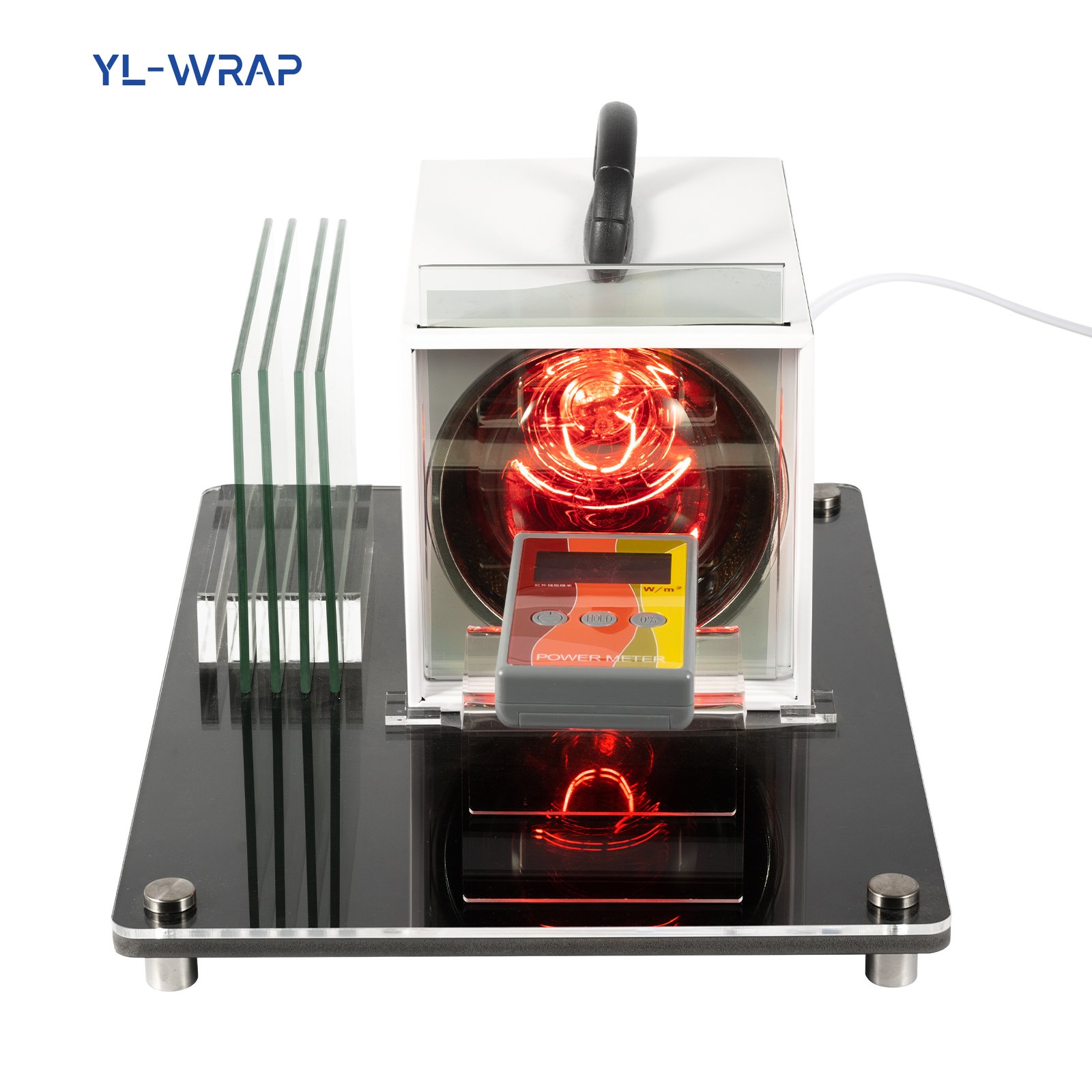High Quality Customized LOGO window film tester car solar films testing machine for car film show