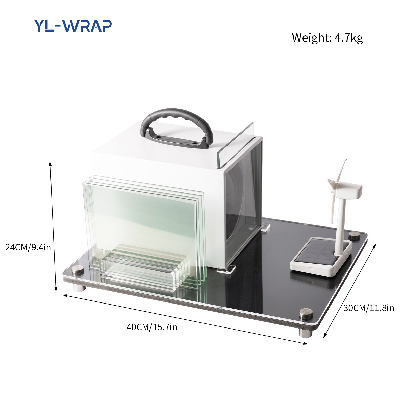 High Quality Customized LOGO window film tester car solar films testing machine for car film show