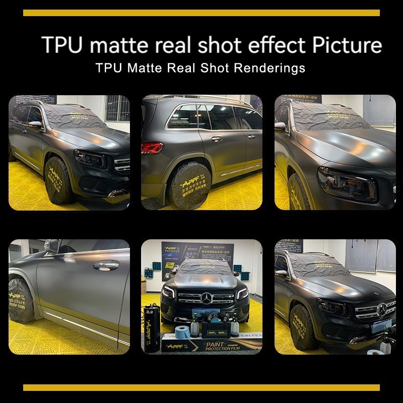 TPU invisible car paint all car paint protective film Transparent film matte surface hot repair paint car film