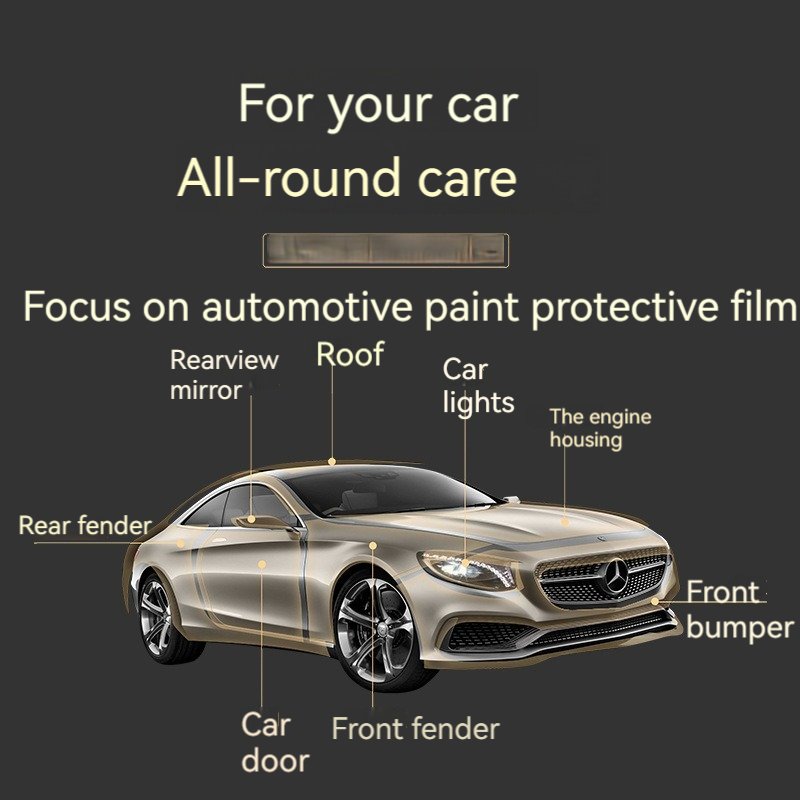 TPU invisible car paint all car paint protective film Transparent film matte surface hot repair paint car film