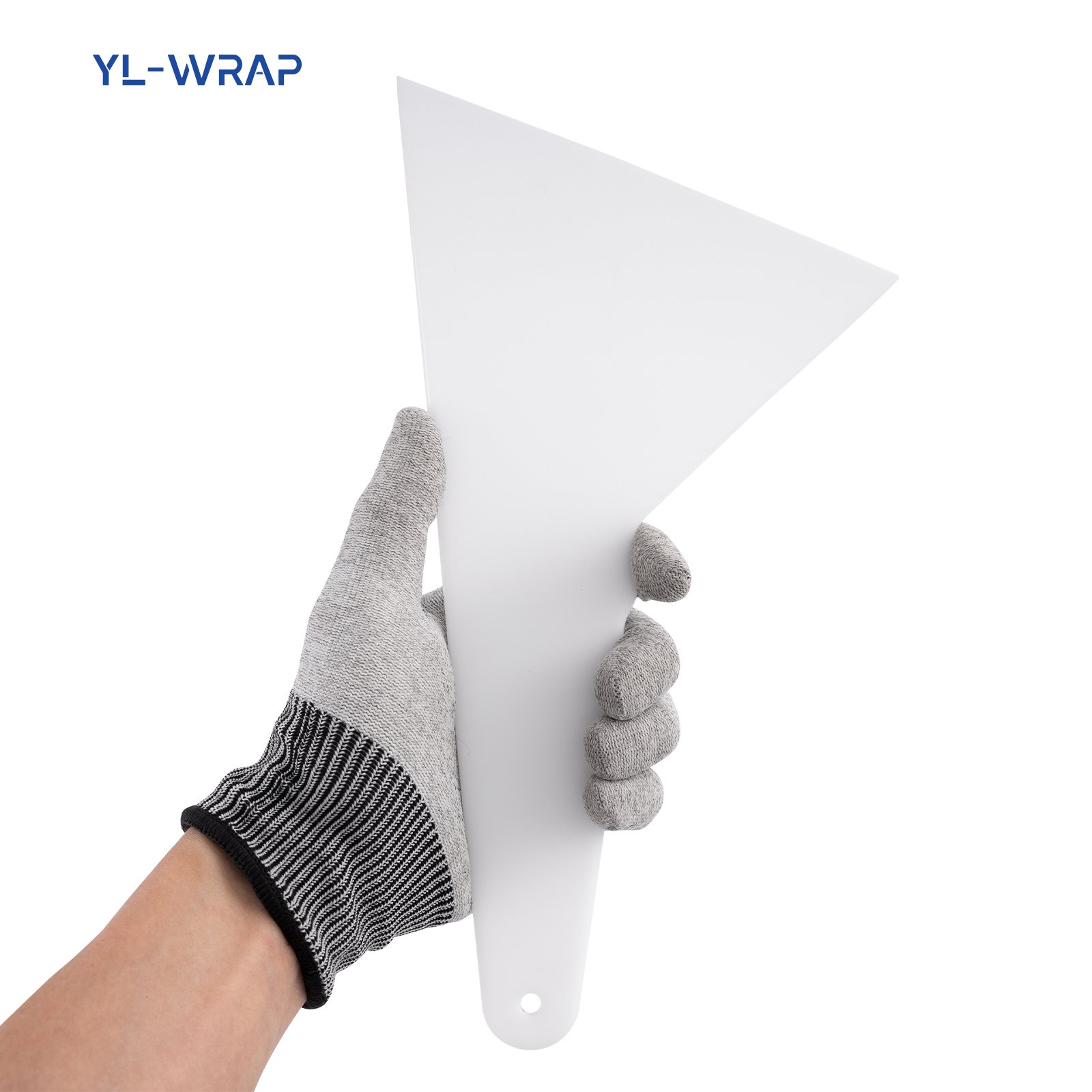 Hot Selling White Triangular Squeegee Car Color Film Tool Set Special Tool For Vinyl Film Car Window Film PPF Wrapping Tools