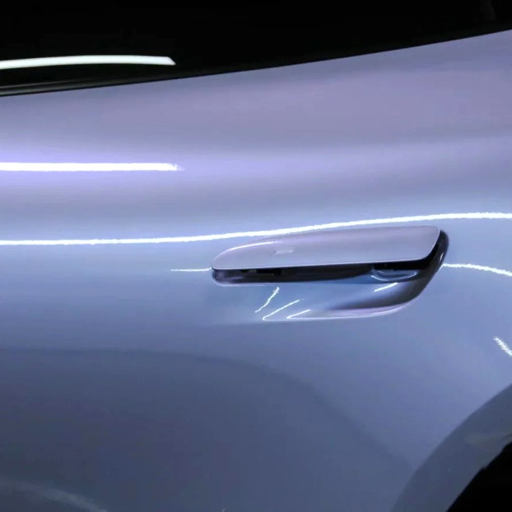 COOL SUN PET Liner PVC Vinyl Chameleon Car Film Double Color Change Silver Purple For Vehicle Wrapping