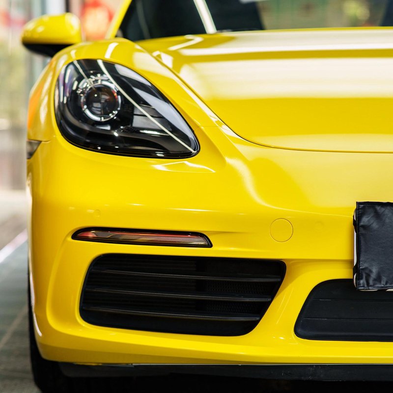 Color Ppf Color Change Film Protection Film Car Ppf Car Films Wrap Yellow Car Decoration Sticker Design Self-repair
