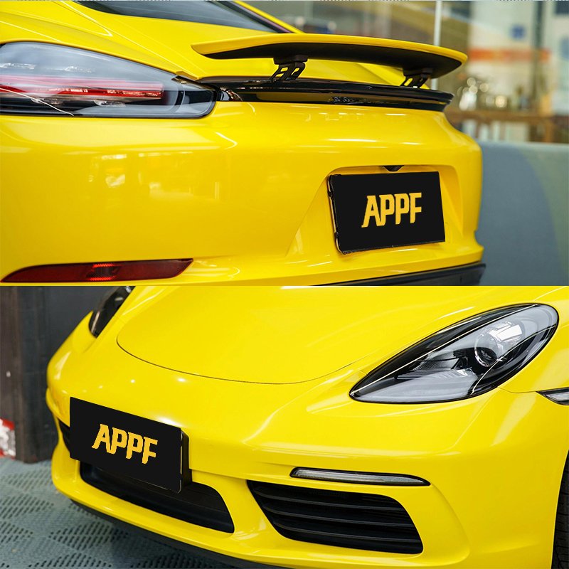 Color Ppf Color Change Film Protection Film Car Ppf Car Films Wrap Yellow Car Decoration Sticker Design Self-repair