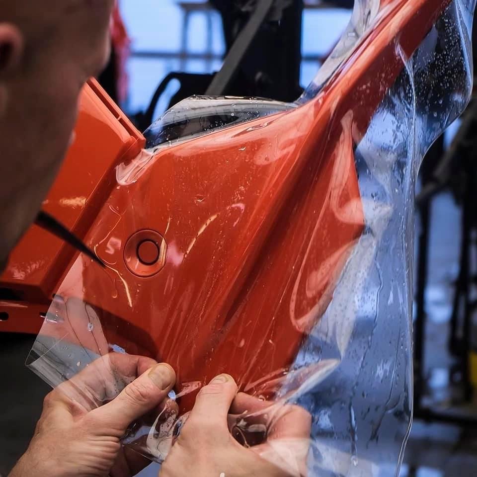 7.5mil Automotive Nano Coated High Glossy Car Films Self-healing Adhesive Wrapping TPU PPF Car Paint Protection Film