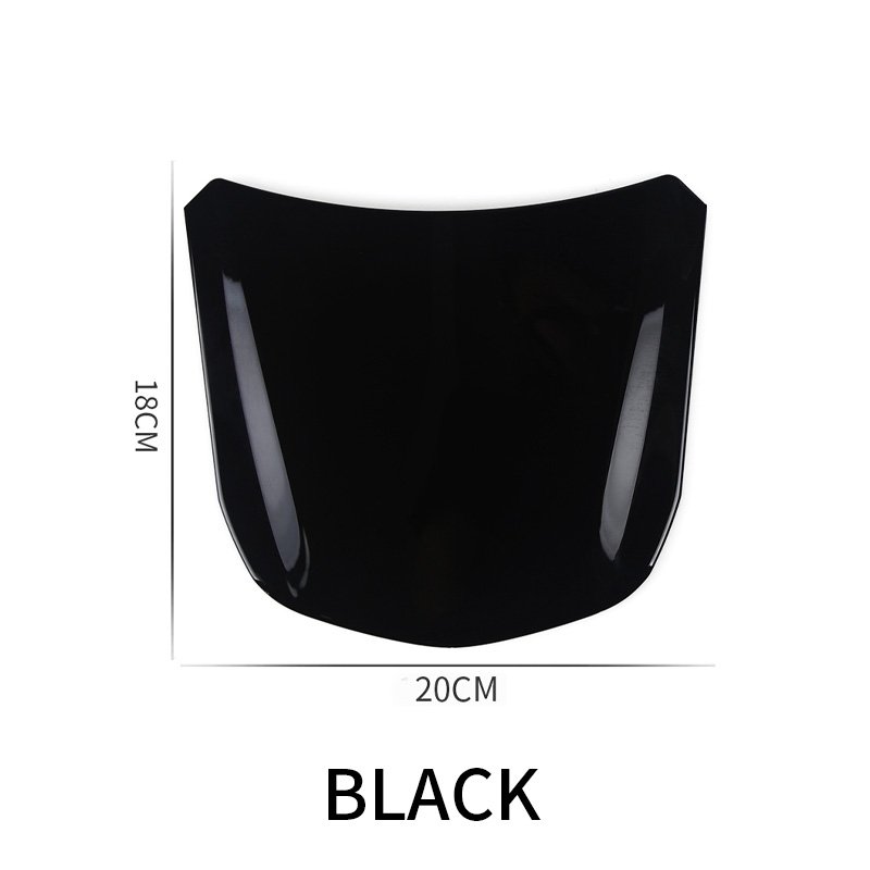 20CM Mini Metal Car Wrapping Vinyl Film Speed Shapes Display Premium Cover White Black Car Wrap Hood For PPF Sample Test Display