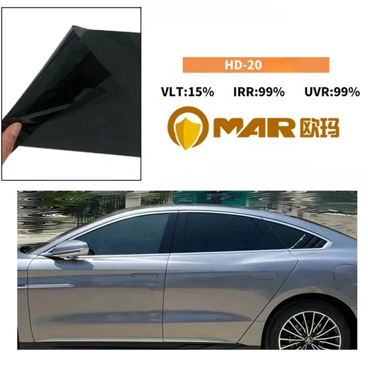 OMAR OM-HD20 electric tint film for car window,hot selling car window film wholesale,good price HD car window protection film