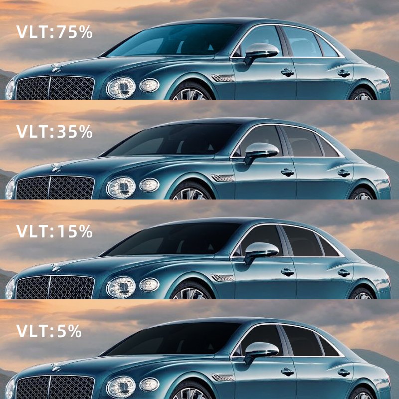 USA quality nano ceramic window car film IRR 99% solar window tint film privacy protection car glass protection film