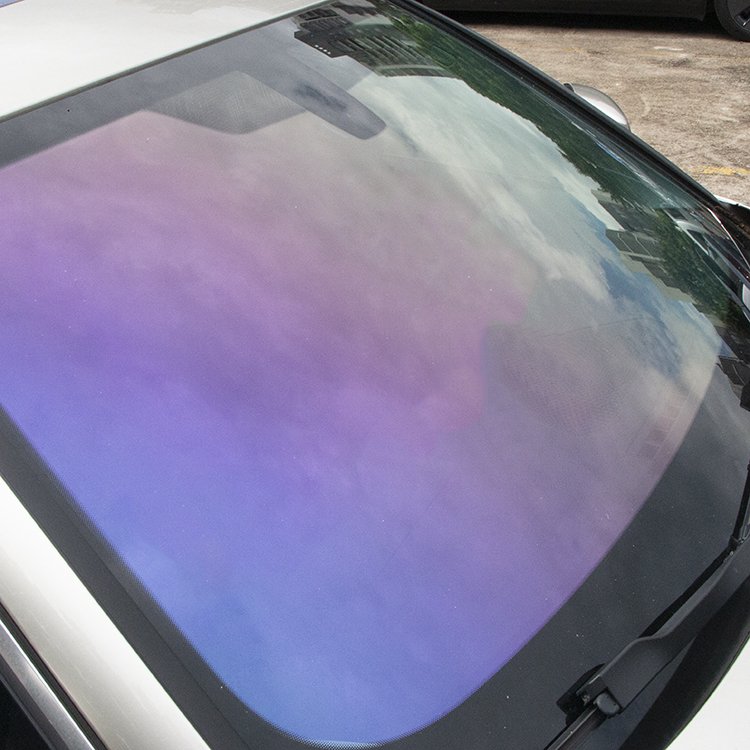 Color Change Car Window Tint Film Chameleon Film 60inch*100ft 70%Vlt Chameleon Tint Windshield Glass Tinted Film