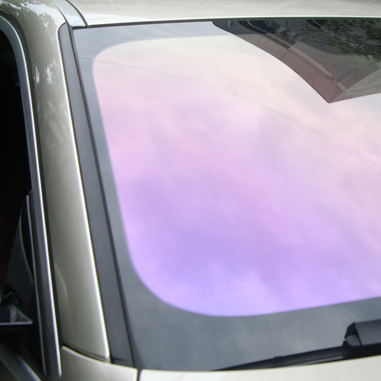 Color Change Car Window Tint Film Chameleon Film 60inch*100ft 70%Vlt Chameleon Tint Windshield Glass Tinted Film