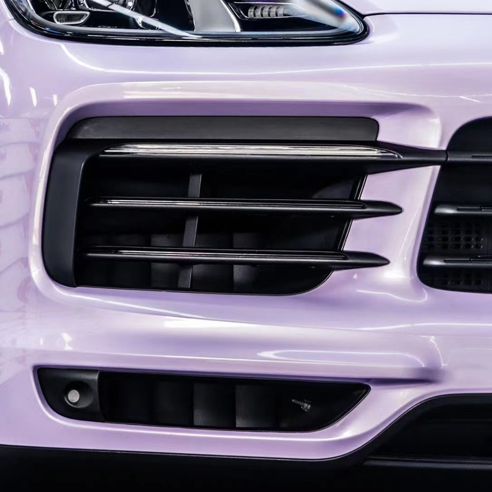 WRAPMASTER 5*59 feet purple PET gloss vinyl wrap car cost reflective vinyl