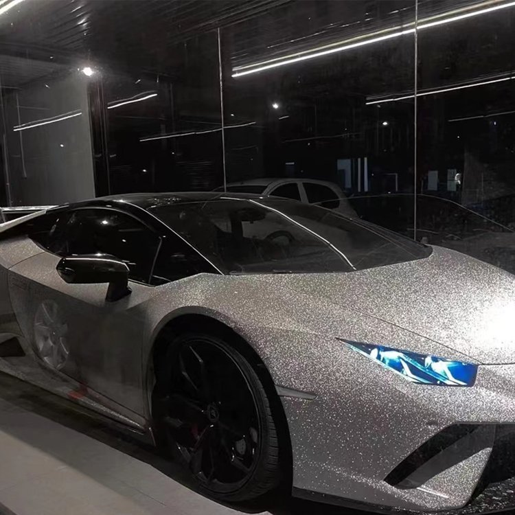 High Quality Heat Resistant High Glossy Metallic Auto Color Full Vinyl Car Wrap Film