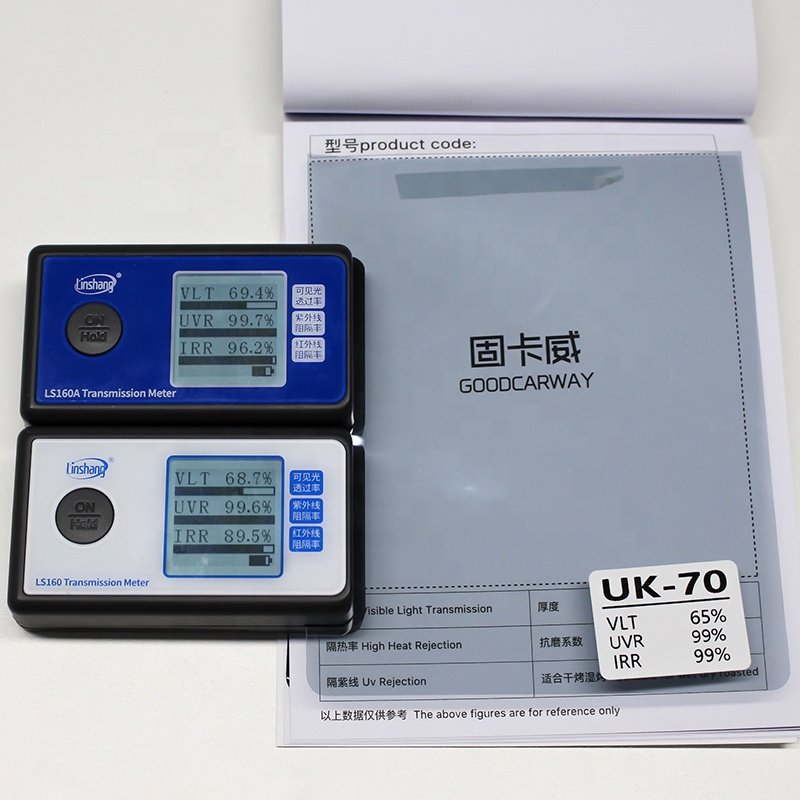 High Clear Nano Ceramic Tint Film UK-70 Ultra Vision High Heat Insulation Solar Window Film