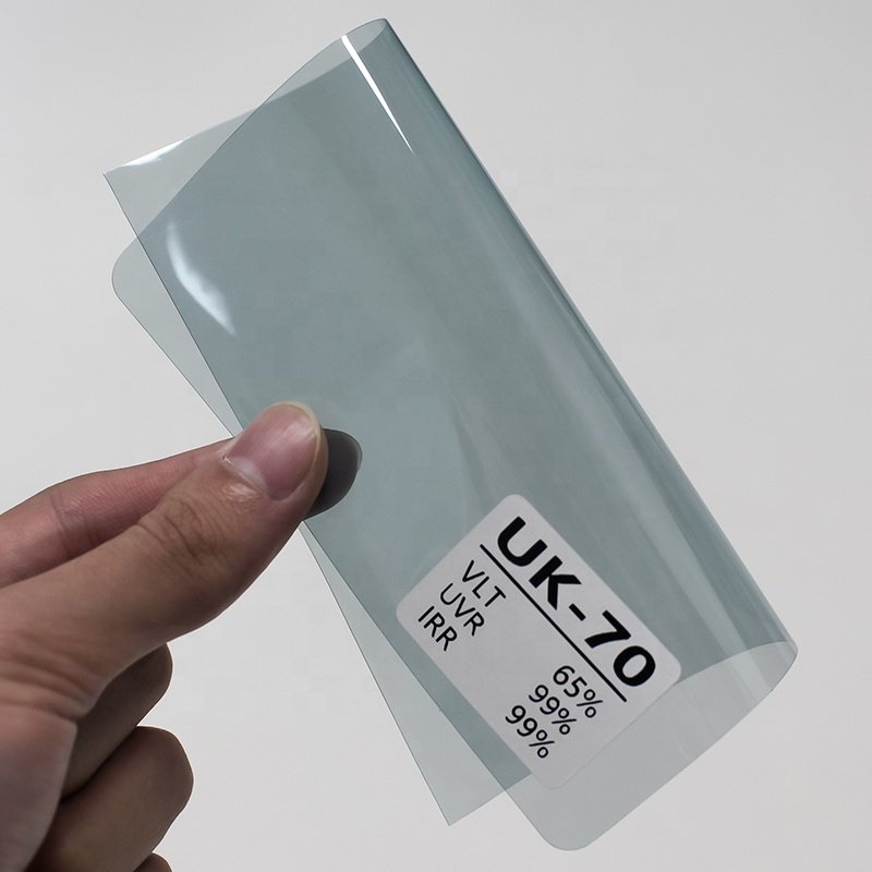 High Clear Nano Ceramic Tint Film UK-70 Ultra Vision High Heat Insulation Solar Window Film