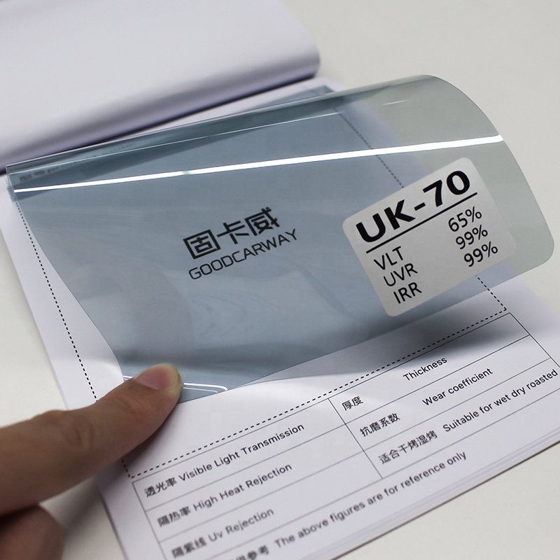High Clear Nano Ceramic Tint Film UK-70 Ultra Vision High Heat Insulation Solar Window Film