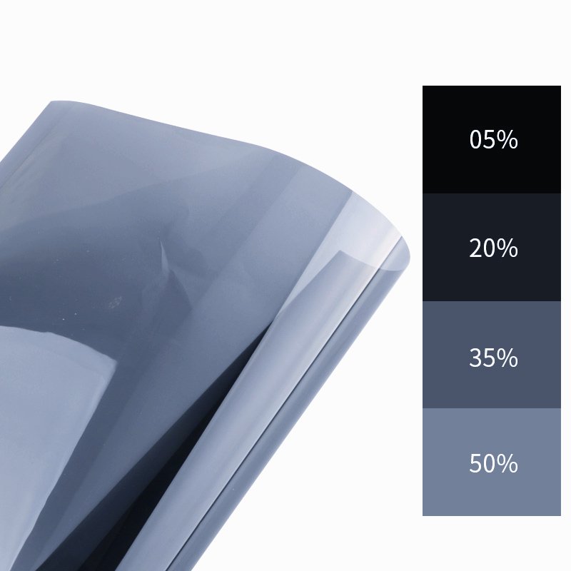 Solar Car Window Film Car Window Tints Film Nano Carbon Nano Ceramic VLT5%-75% Sun Protection Customized High Quality 2 Ply PET