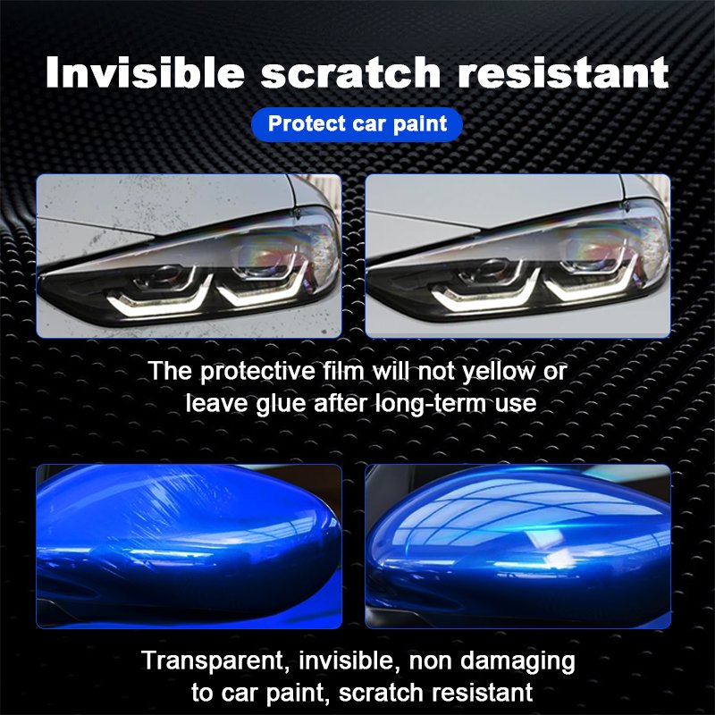 Car Front Headlamp Film for Acura RDX 2019 2020 2021 Tpu Transparent Protective Film Exterior Headlight Strips Car Sticker