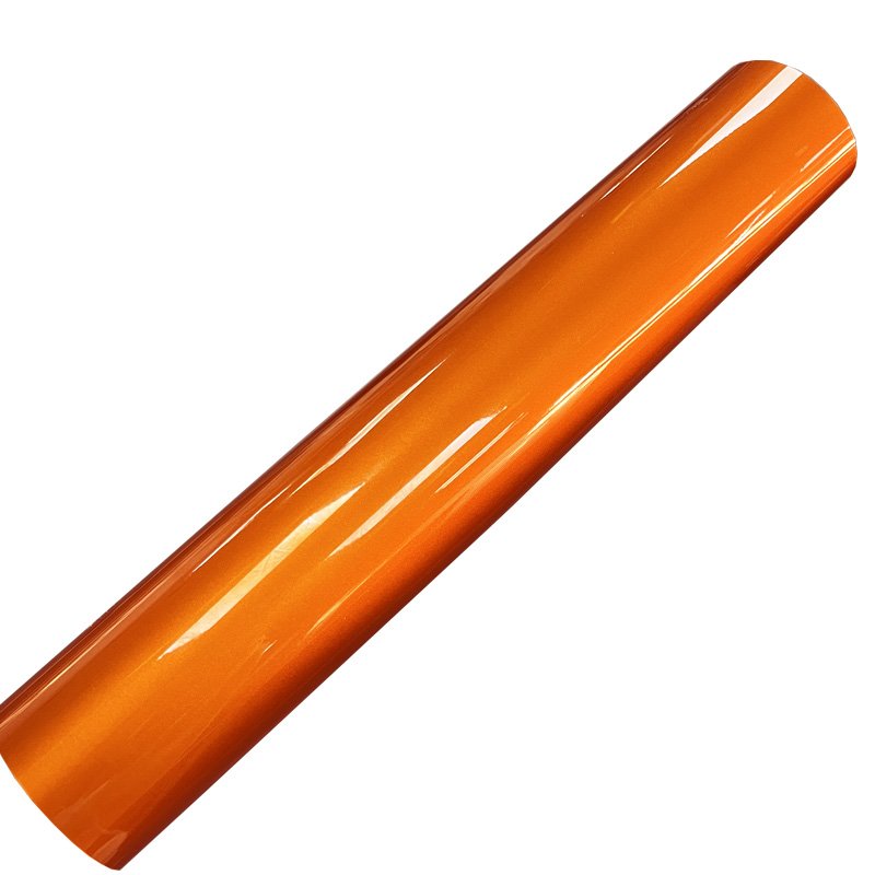 Orange Color Change Film Car Wrap TPU Vinyl Foil PPF self-healing Paint Protection Film With Bubble Free