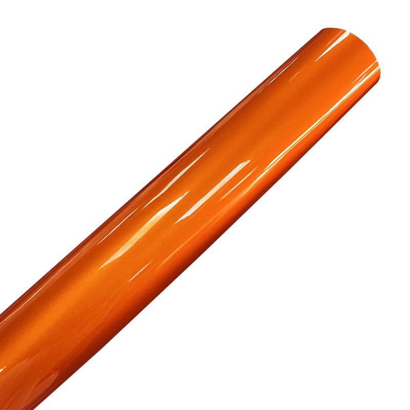Orange Color Change Film Car Wrap TPU Vinyl Foil PPF self-healing Paint Protection Film With Bubble Free